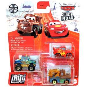 Disney Cars On The Road Mini Racers Road Trip with Ivy 3-Pack