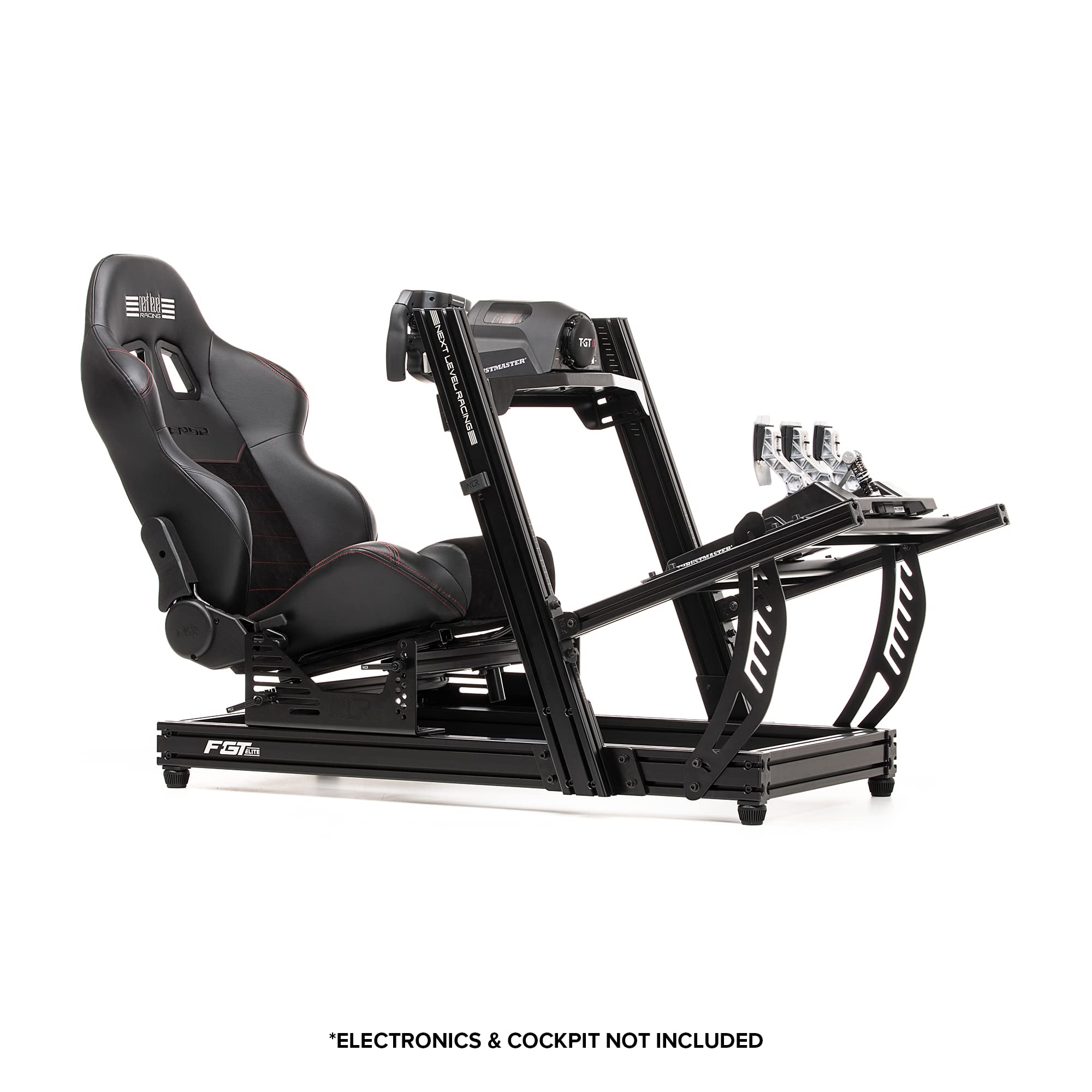 Next Level Racing F-GTElite Lite Racing Simulator Cockpit- Wheel Plate Edition (NLR-E032)