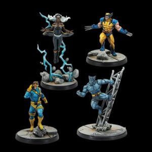 Marvel: Crisis Protocol Uncanny X-Men Affiliation Pack - Unite The Mutant Heroes! Tabletop Superhero Game, Ages 14+, 2 Players, 90 Minute Playtime, Made by Atomic Mass Games