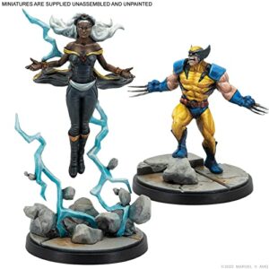 Marvel: Crisis Protocol Uncanny X-Men Affiliation Pack - Unite The Mutant Heroes! Tabletop Superhero Game, Ages 14+, 2 Players, 90 Minute Playtime, Made by Atomic Mass Games