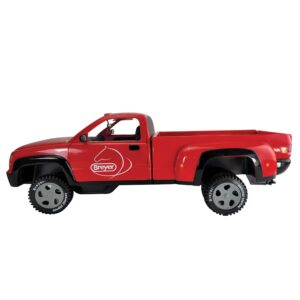 breyer traditional series dually truck toy | 1:9 scale | model# 2618, red