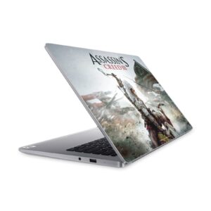 head case designs officially licensed assassin's creed game cover iii graphics vinyl sticker skin decal cover compatible with mi notebook 14 (2020)