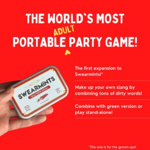 Cheer Up Games Swearmints Spicy NSFW Edition | The Portable Adult Party Game That Fits in Your Pocket | Unique Gift Idea