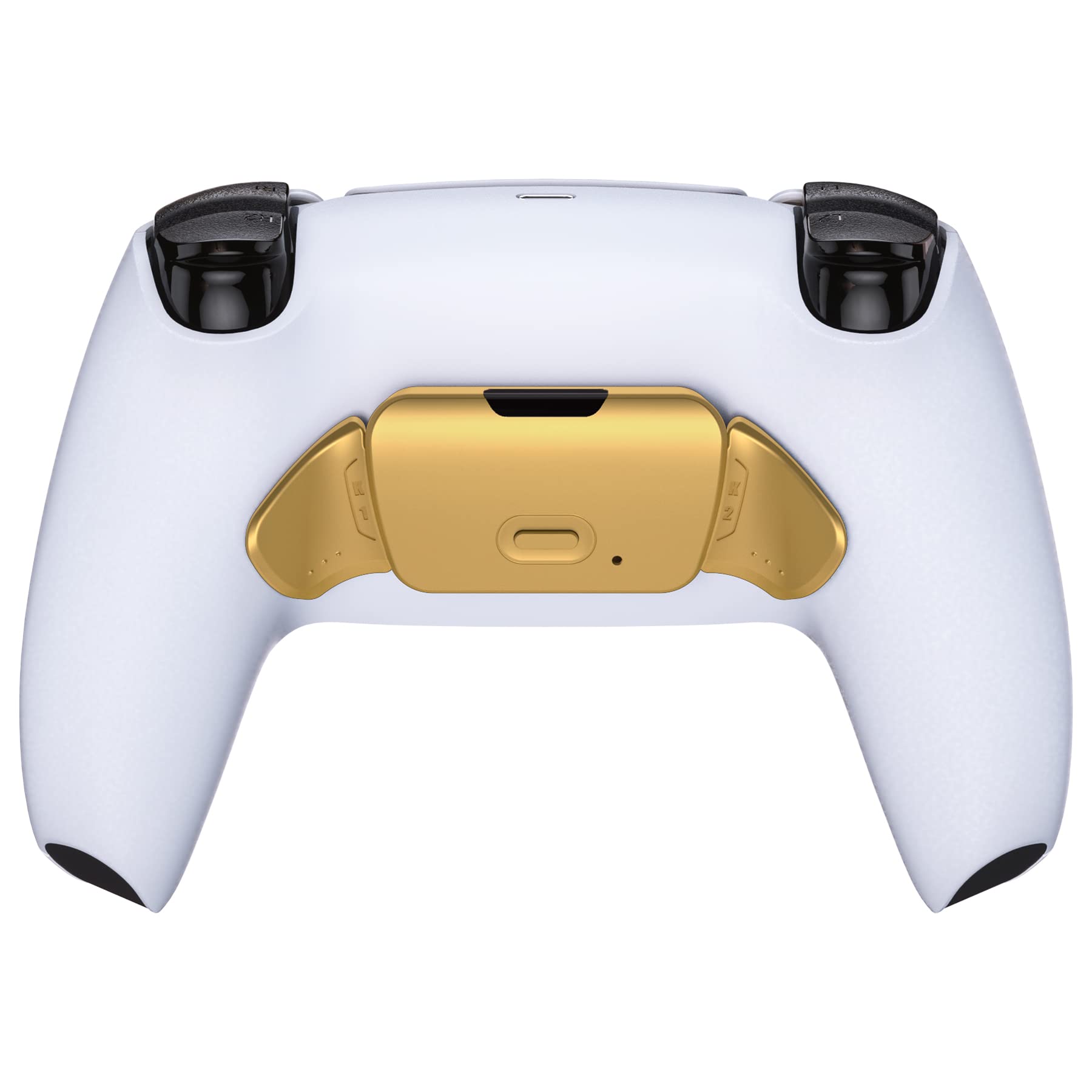 Gold Real Metal Buttons (RMB) Version K1 K2 Buttons Housing & Remap PCB Board for PS5 Controller eXtremeRate Rise Remap Kit – NOT Included The Controller & Flex Cables and Other Rise Accessories