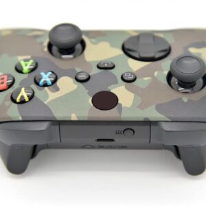 Wireless Custom Controller Compatible with PC, Windows 10+, Series X/S & One (Series X/S Green Camo)