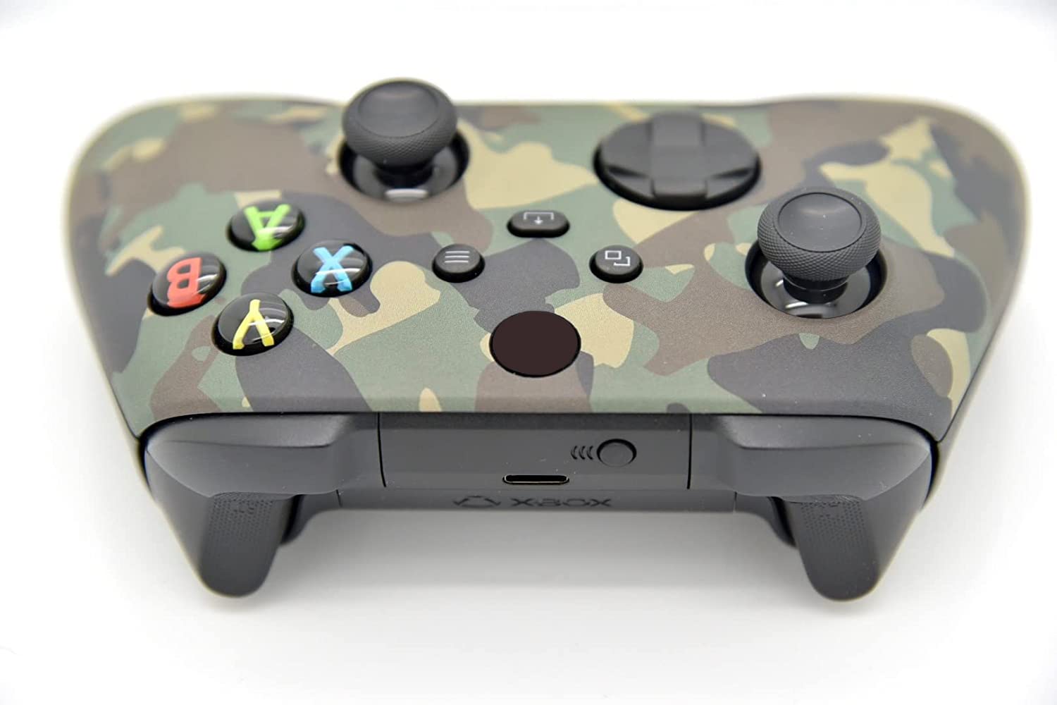 Wireless Custom Controller Compatible with PC, Windows 10+, Series X/S & One (Series X/S Green Camo)