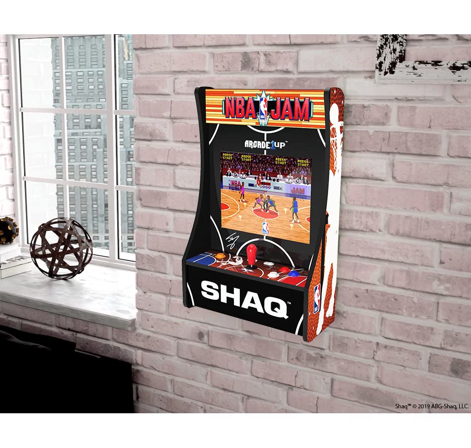 ARCADE1UP NBA JAM Shaq Edition Partycade 3 Games in 1