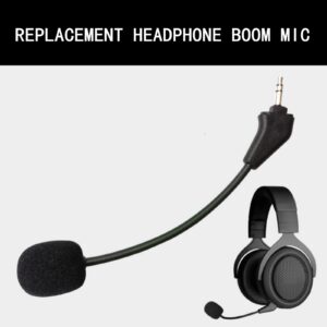 Sqrmekoko HS70 MIC, Boom Microphone Replacement for Corsair HS50, HS50 Pro, HS60, HS70, HS70 SE Gaming Headset on PS5, PS4, Xbox One, PC, Mac, Phone, Noise Cancelling