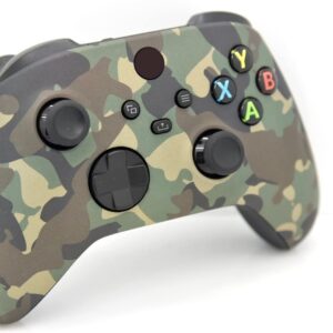 Wireless Custom Controller Compatible with PC, Windows 10+, Series X/S & One (Series X/S Green Camo)