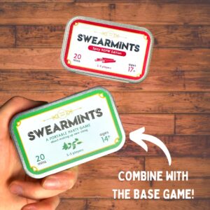 Cheer Up Games Swearmints Spicy NSFW Edition | The Portable Adult Party Game That Fits in Your Pocket | Unique Gift Idea