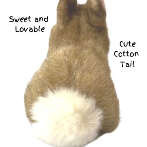 Jolitee Bunny Stuffed Animal, Rabbit Stuffed Animal Plush Realistic Looking