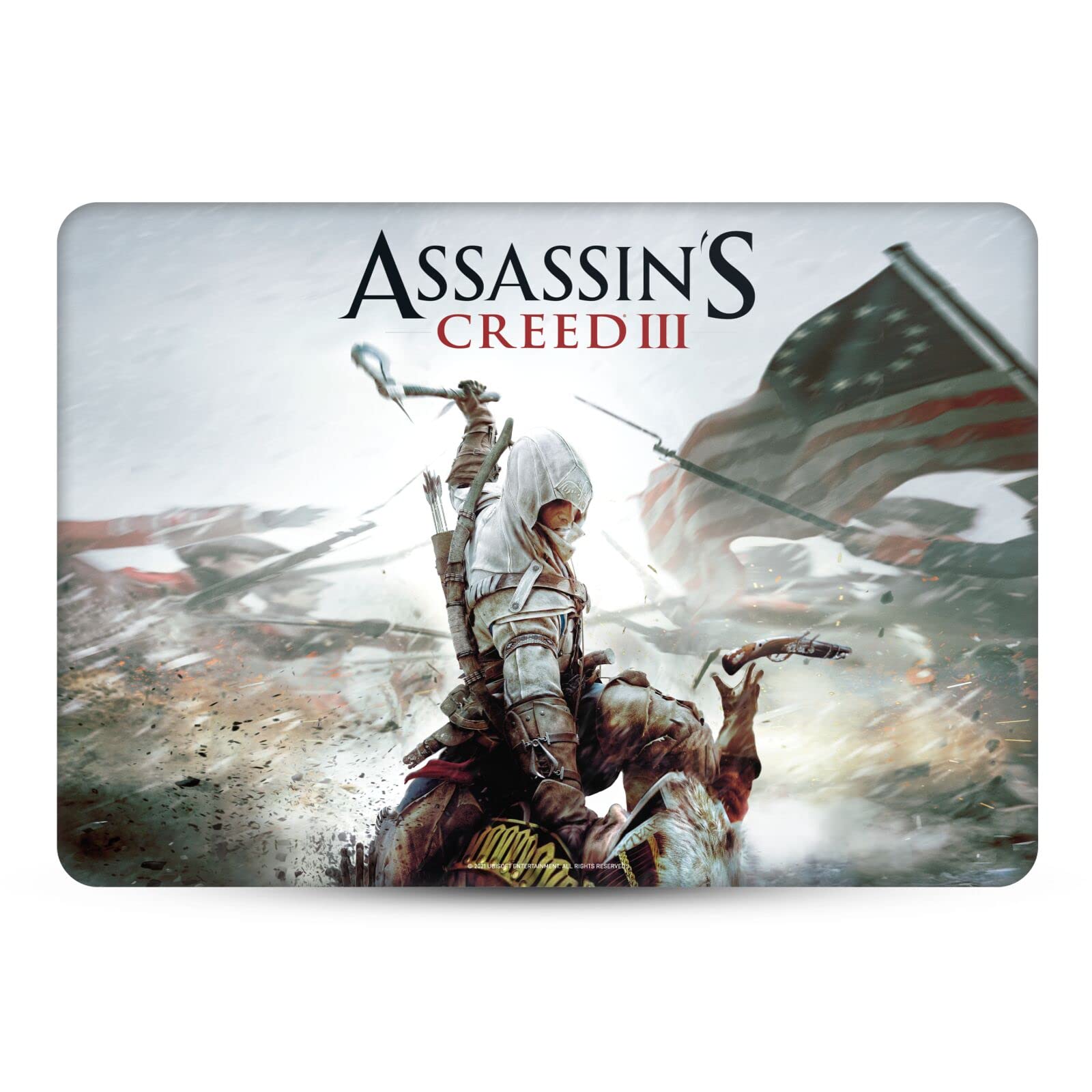 Head Case Designs Officially Licensed Assassin's Creed Game Cover III Graphics Vinyl Sticker Skin Decal Cover Compatible with MacBook Pro 16" A2141