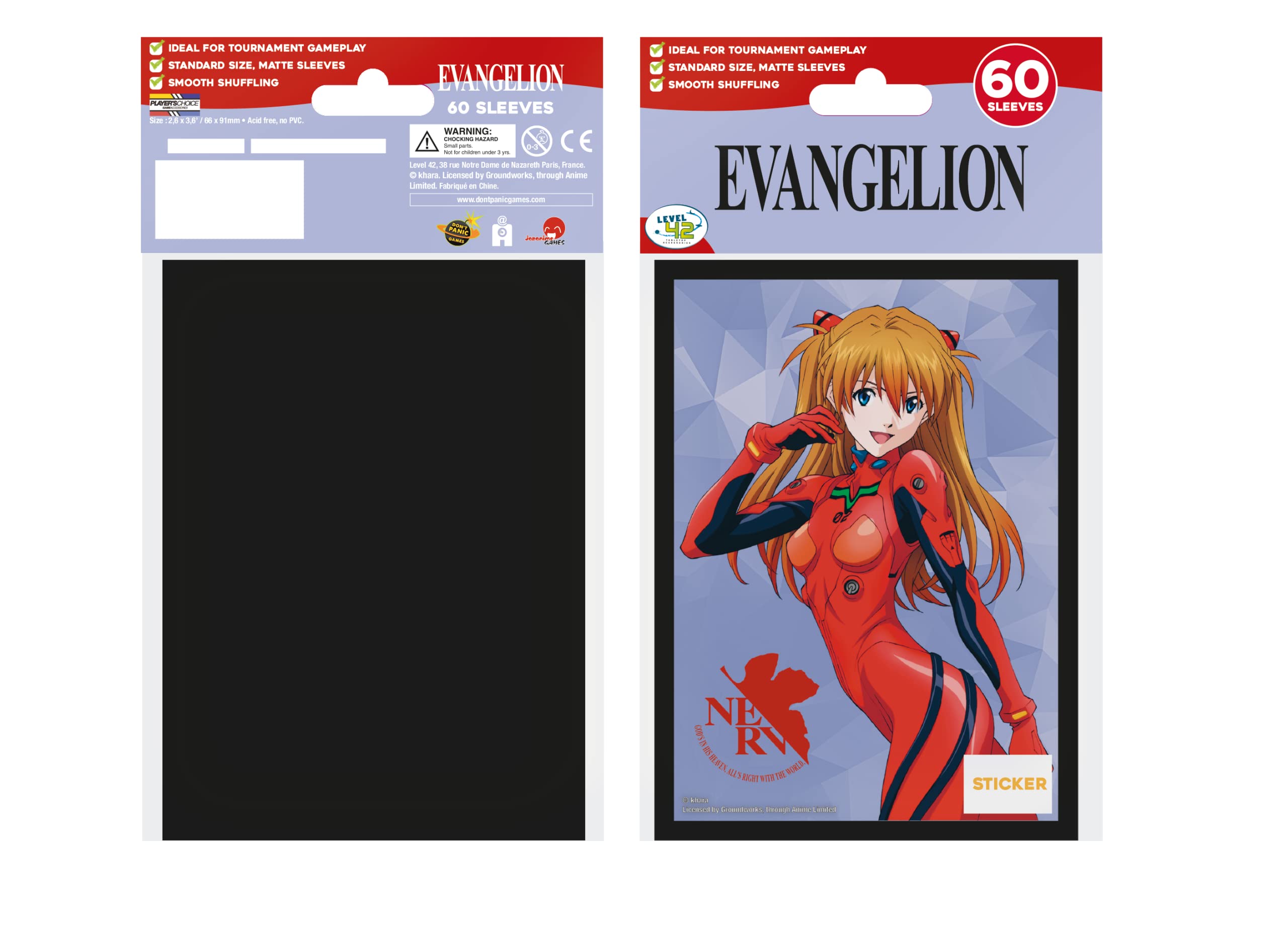 Evangelion Standard Sleeves Asuka