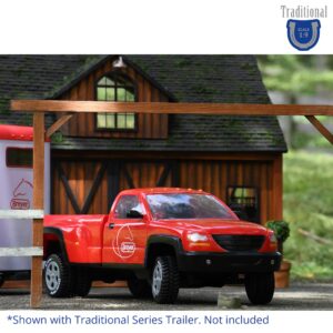 Breyer Traditional Series Dually Truck Toy | 1:9 Scale | Model# 2618, Red