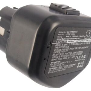 CANQIN 9.6V Compatible with Battery for Hitachi EB 930R, EB 9H, EB9, EB912S, EB914, EB914S DN 10DY, DS 10DT, DS 10DV, DS 10DV2, DS 10DVC, DS 9DM, DS 9DM2, DS 9DVA, DS 9DVB