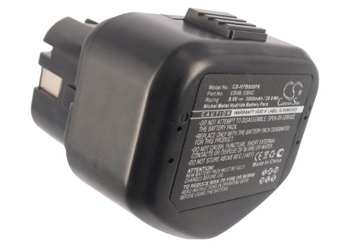 CANQIN 9.6V Compatible with Battery for Hitachi EB 930R, EB 9H, EB9, EB912S, EB914, EB914S DN 10DY, DS 10DT, DS 10DV, DS 10DV2, DS 10DVC, DS 9DM, DS 9DM2, DS 9DVA, DS 9DVB