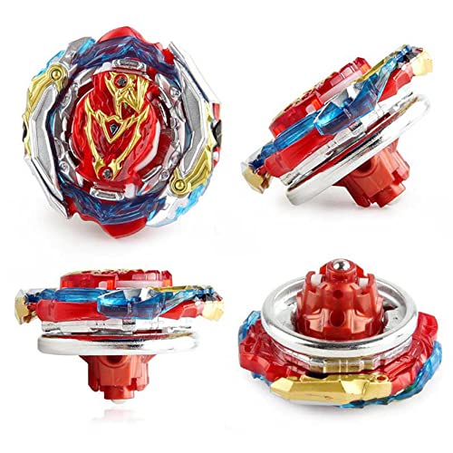 Spinning Top Toys - Bey Burst Starter BU B-201 Zest Achilles Illegal Quattro'-4 Booster Battling Toys Gaming Tops Gyro Brust Toy (B-201)