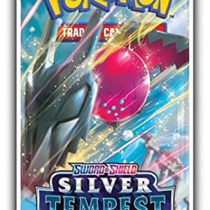 8 Packs Pokemon TCG: Sword & Shield Silver Tempest Booster Pack - 10 Cards