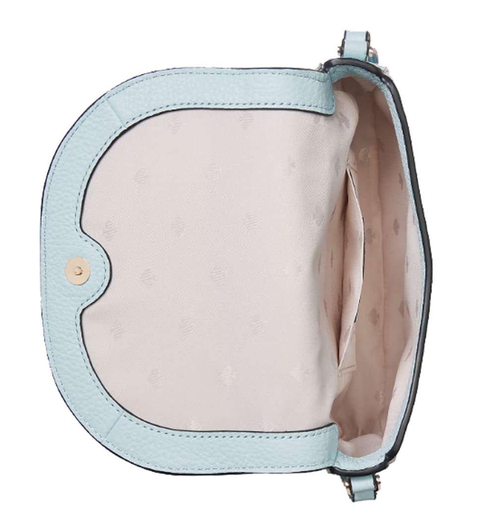 Kate Spade Leila Mini Flap Crossbody Frosty Sky (Frosty Sky)