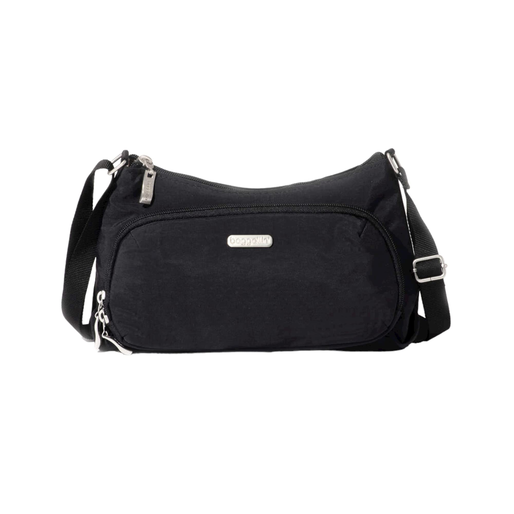 Baggallini Daily Bag (Black with Sand Lining)