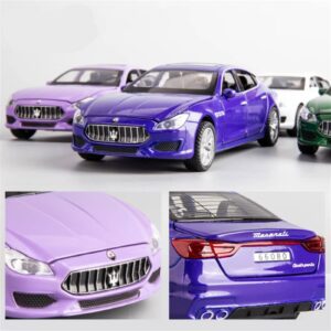 WXXGY for Maserati Quattroporte. 1:32 Coupe Alloy Car Model Diecast Metal Toy Car Model Collection Kids Toy Gift (Color : Blue)