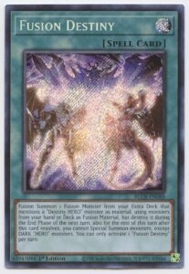 fusion destiny - blcr-en088 - secret rare - 1st edition