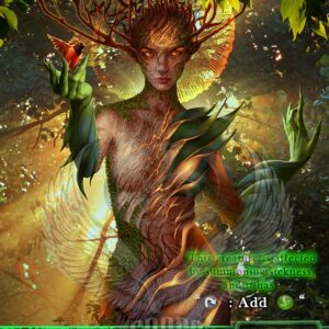 3X Forest Dryad #2 Custom Altered Tokens