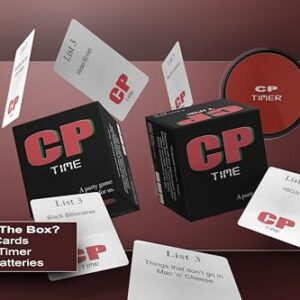 Cp Time Game: A Party Game for US - Card Game for The Culture. Beat The Unpredictable Timer!, Black Trivia Style Game, Multiple Categories: Pop Culture, Music, General Knowledge, & More!