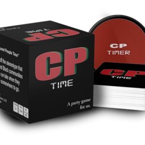 Cp Time Game: A Party Game for US - Card Game for The Culture. Beat The Unpredictable Timer!, Black Trivia Style Game, Multiple Categories: Pop Culture, Music, General Knowledge, & More!