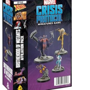 Marvel: Crisis Protocol Brotherhood of Mutants AFFILIATION PACK - Assemble The Mutant Revolution! Tabletop Superhero Game, Ages 14+, 2 Players, 90 Minute Playtime, Made by Atomic Mass Games