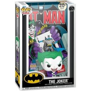 Funko Batman Comic Book Display Case & The Joker Pop Vinyl Limited Edition 2022 Winter Convention Exclusive (65349)