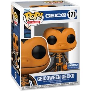 funko pop! ad icons geicoween gecko (orange)