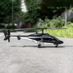 KKXX F150BL Remote Control Helicopter Model with LED Lights, Collectible V3 Airwolf RC Helicopter Aircraft Model Toy Gift for Kids and Adults (RTF Version)