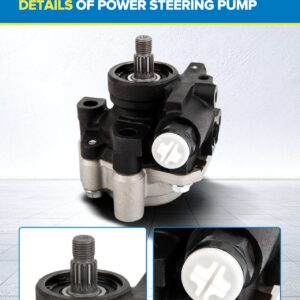 PHILTOP 21-5259 Power Steering Pump Fit For 2001-2005 IS300 Power Steering Pump