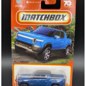 Matchbox Rivian R1T 2022 Collector #38/100 Electric Truck EV Blue