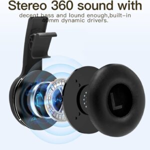 Globular Cluster Stereo VR Headphones for Meta Quest Pro - Clip On Design Easy to Install and Remove- Clip Point and Arm Angle Adjustable