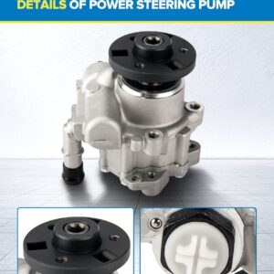 PHILTOP 21-147 Power Steering Pump Fit For 2007-2013 328i, 2006-2010 325i, 2008-2013 128i, 2007-2008 328xi, 2006 330i; 325xi Power Steering Pump