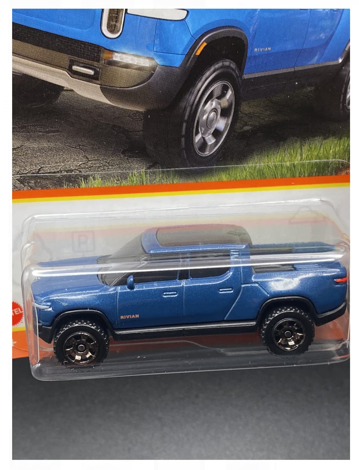 Matchbox Rivian R1T 2022 Collector #38/100 Electric Truck EV Blue