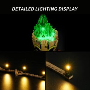 Rorliny LED Light Kit for Lego Marvel I am Groot 76217 Building Toy, Lighting Set Compatible with Lego 76217 (Lights Only, No Lego Models)