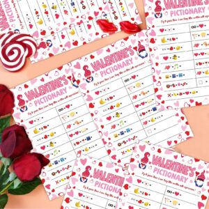 chiazllta 30 Players Valentine’s Day Party Games for Adults Valentines Classroom Trivia Game Favors Love Song Guessing Sing Me a Picture Valentines Party Activity for Large Groups Coworkers