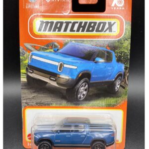 Matchbox Rivian R1T 2022 Collector #38/100 Electric Truck EV Blue