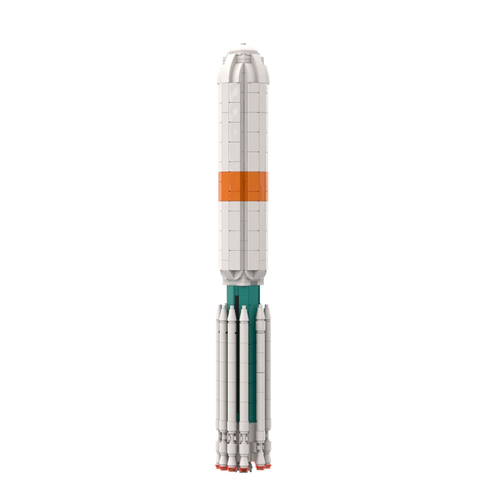 VONADO Rocket Building Blocks Set, Delta III Space Launch Vehicle Model, NA.SA Rocket Space Launch Toy, Outer Space Rocket for Kids New 2022 (593 Pcs)