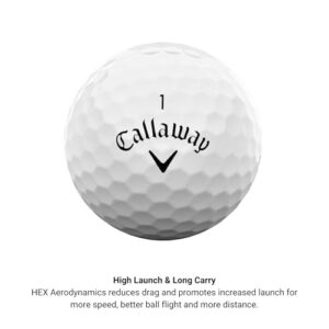 Callaway Warbird Golf Balls (2023 Version, White)