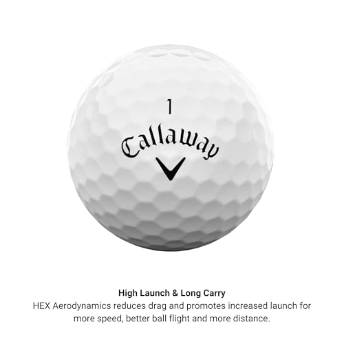 Callaway Warbird Golf Balls (2023 Version, White)