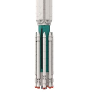 VONADO Rocket Building Blocks Set, Delta III Space Launch Vehicle Model, NA.SA Rocket Space Launch Toy, Outer Space Rocket for Kids New 2022 (593 Pcs)