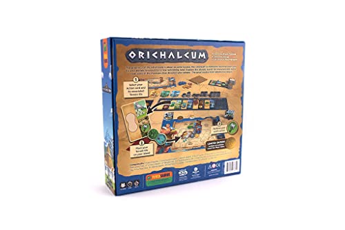 Orichalicum Board Game - Race to Save Your People in an Epic Exodus! Fast-Paced Strategy Game for Kids and Adults, Ages 12+, 2-4 Players, 45 Minute Playtime, Made by Pandasaurus Games