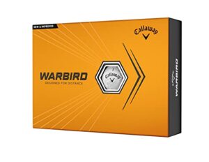 callaway warbird golf balls (2023 version, white)