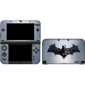 skinit decal gaming skin compatible with 3ds xl 2015 - officially licensed warner bros batman arkham logo design