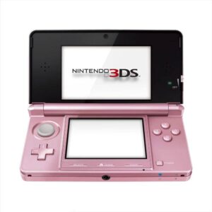 nintendo 3ds console - pink - (used)