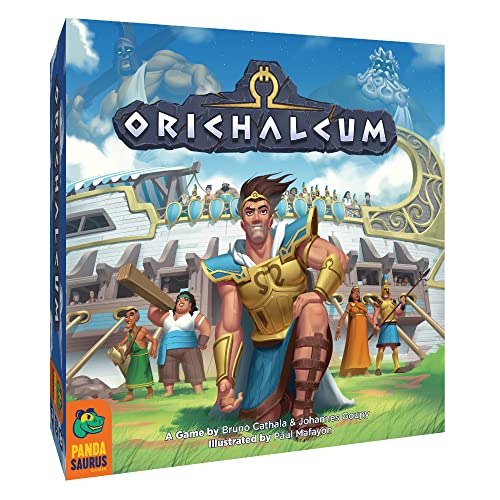 Orichalicum Board Game - Race to Save Your People in an Epic Exodus! Fast-Paced Strategy Game for Kids and Adults, Ages 12+, 2-4 Players, 45 Minute Playtime, Made by Pandasaurus Games